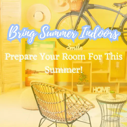 Bring the Summer Vibes Indoors: How to Decorate Your Room for the Summer Curated Room Kits