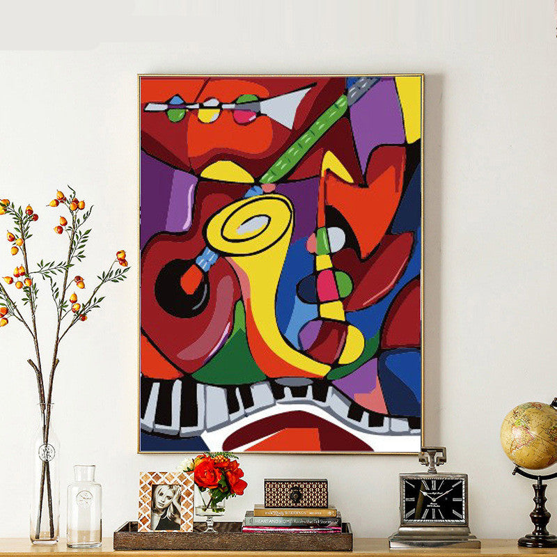 Modernist Abstract Art Curated Room Kits