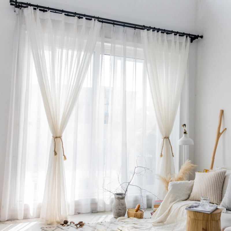 Nordic linen curtains Curated Room Kits