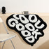 Letter Flocking Simple Home Decoration Interior Carpet Curated Room Kits