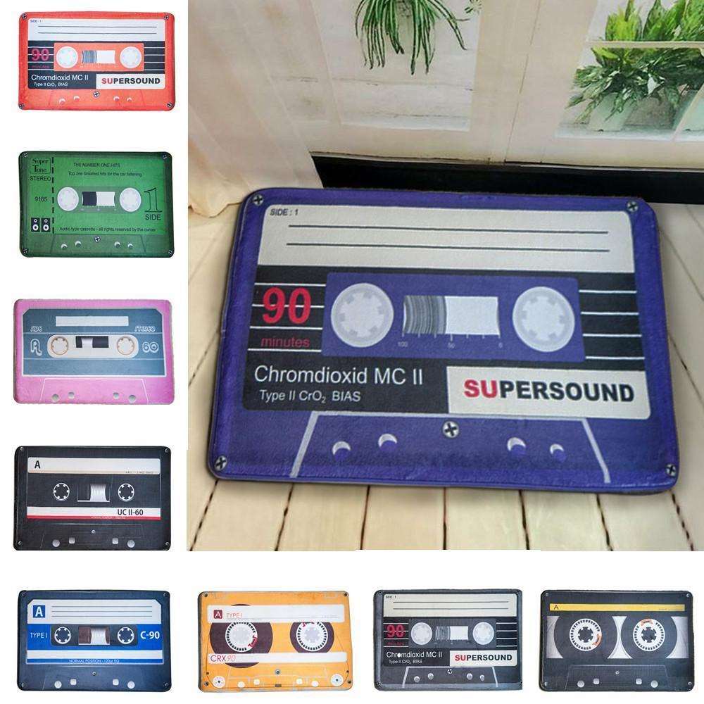 Cassette Tape Floor Mat Curated Room Kits