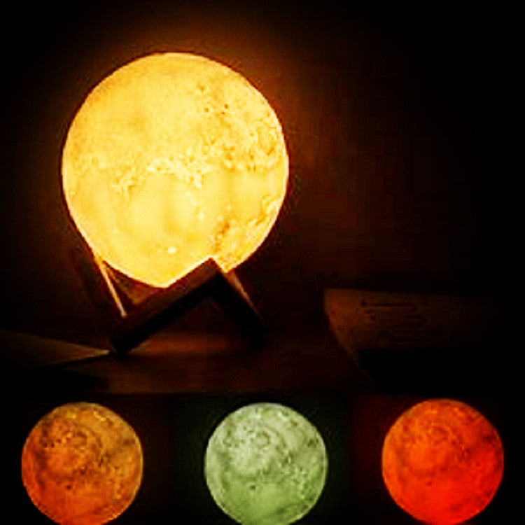 Fantasy Romantic Valentine's Day Gift 3d Moon Lamp Curated Room Kits