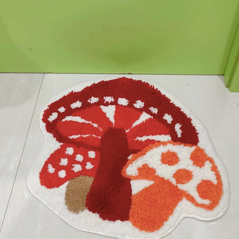Cactus Poisonous Mushroom Plants Shaped Carpet Into The Home Curated Room Kits