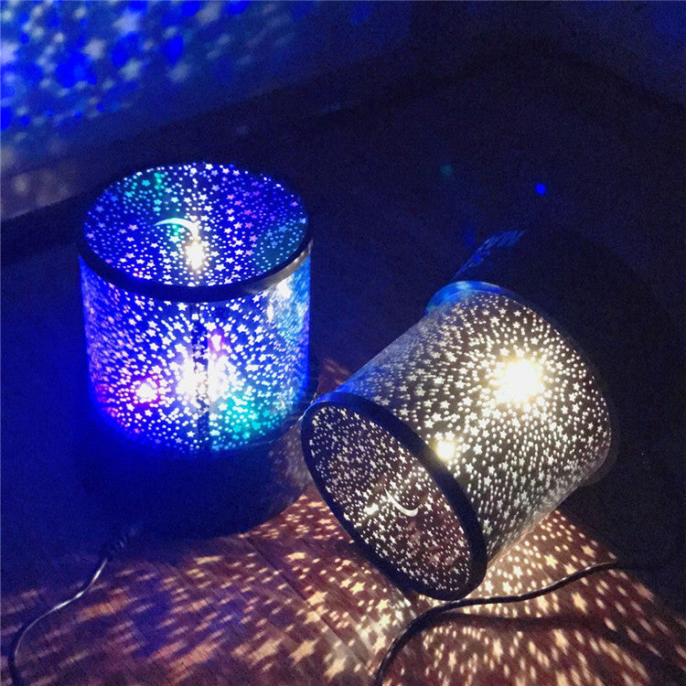 LED Night Light Projector Lamp Colorful Star Light (Random Color) Curated Room Kits