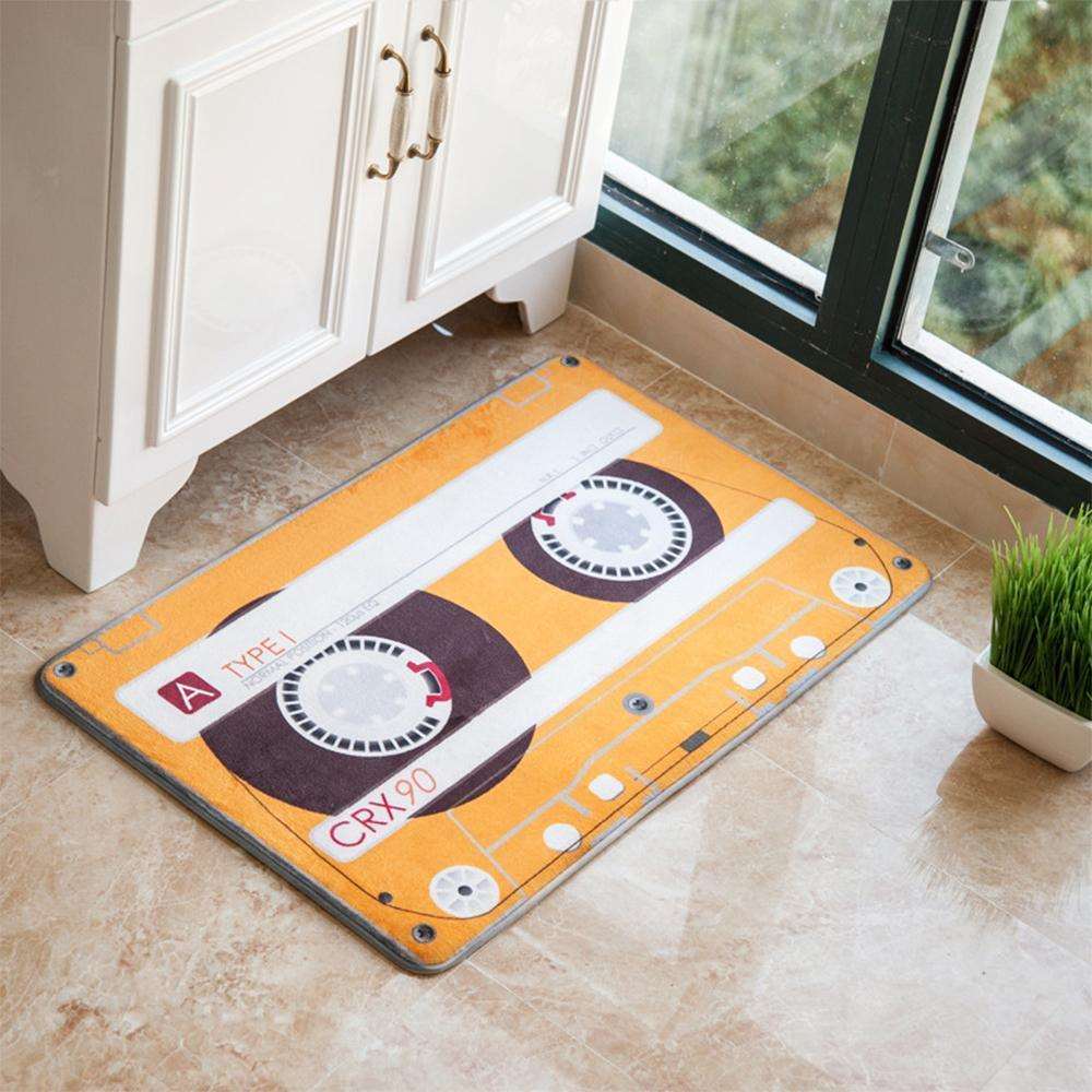 Cassette Tape Floor Mat Curated Room Kits