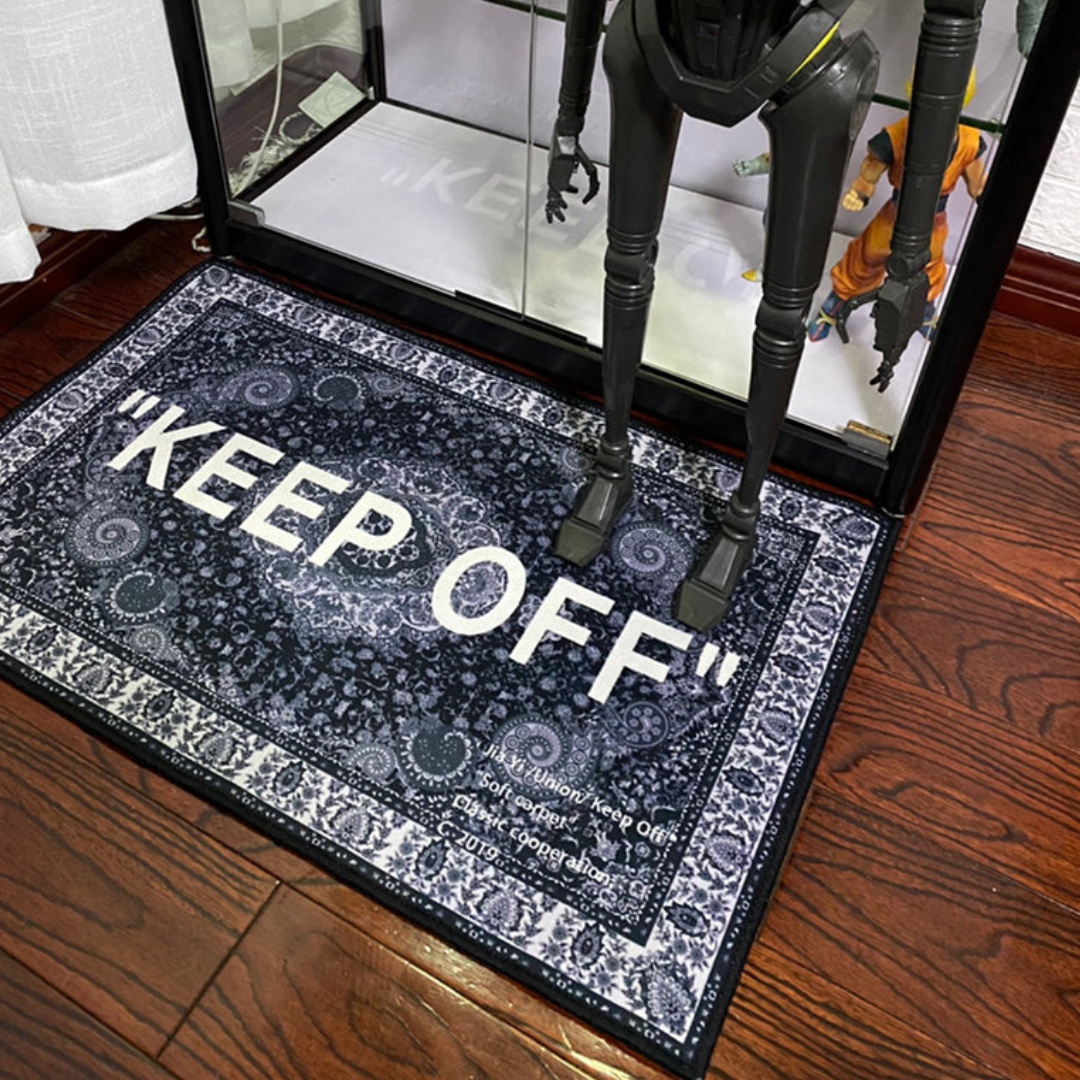 "KEEP OFF" Inspired Carpet Curated Room Kits