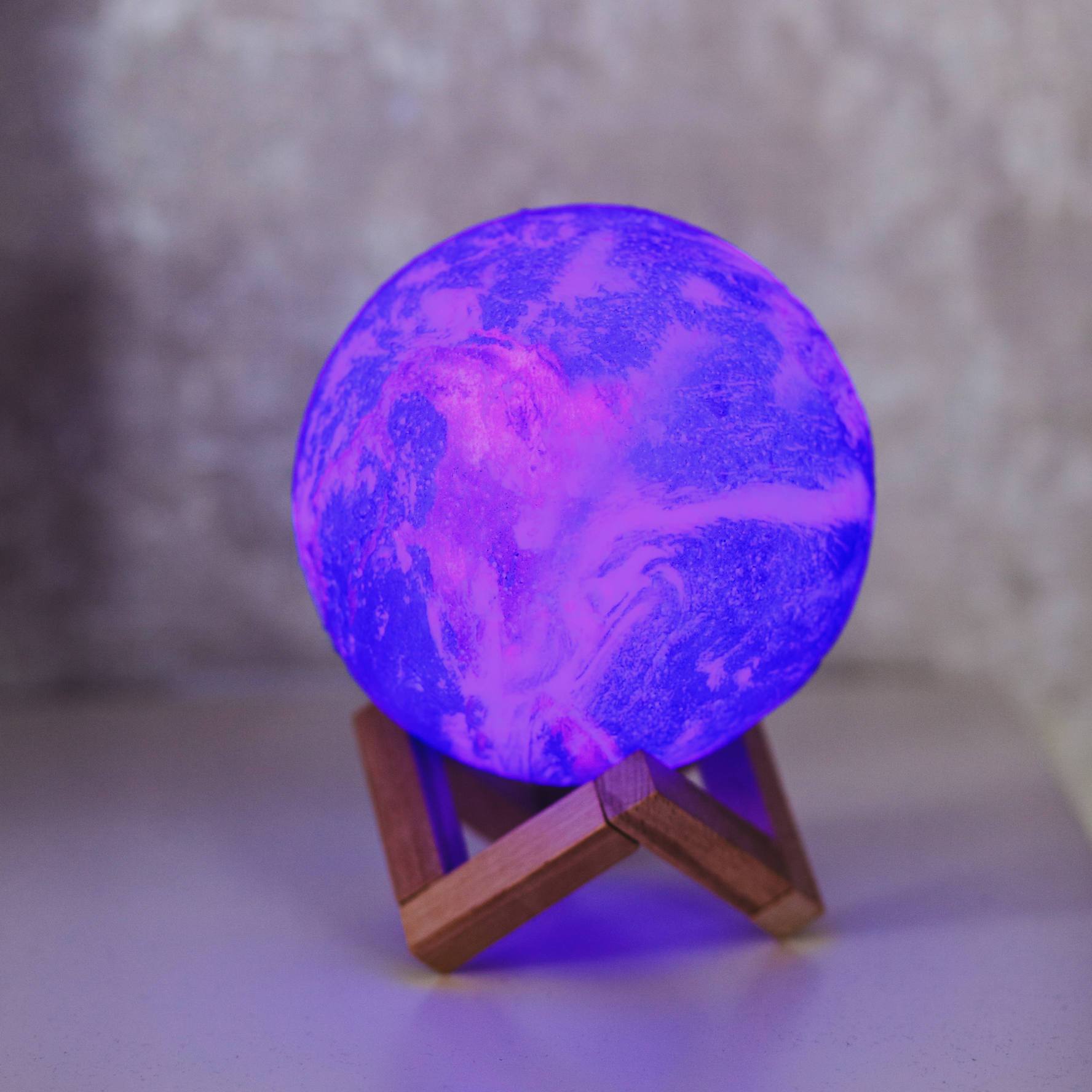 3D Printing Moon Lamp Galaxy Moon Light Curated Room Kits