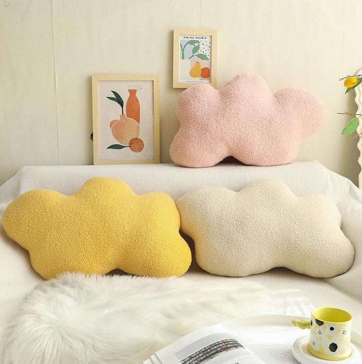 Cloud Pillow Girl Sleeps Sofa Curated Room Kits