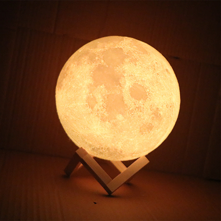 Fantasy Romantic Valentine's Day Gift 3d Moon Lamp Curated Room Kits